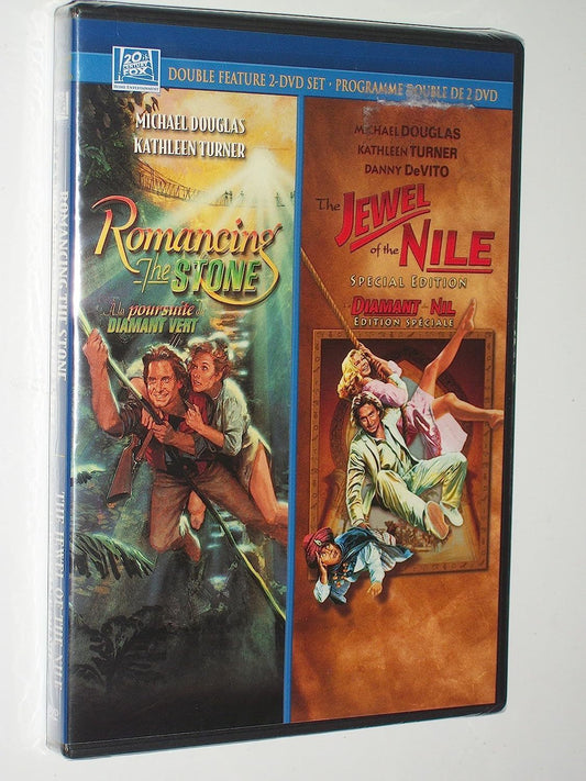 Romancing The Stone + The Jewel Of The Nile - 2 DVD Disc Set [DVD]