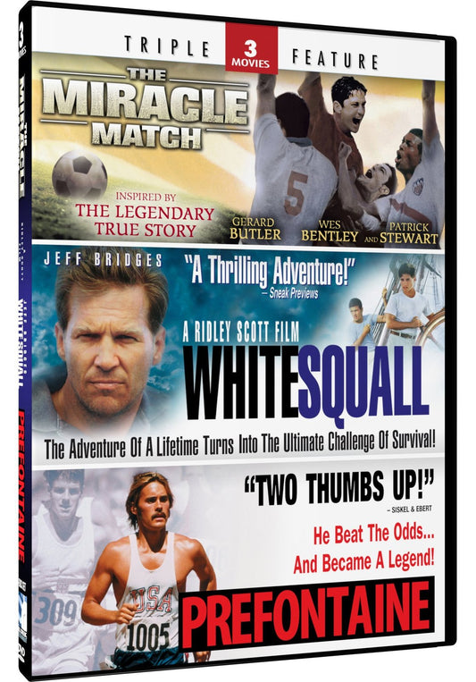 Miracle Match / Prefontaine / White Squall [DVD]