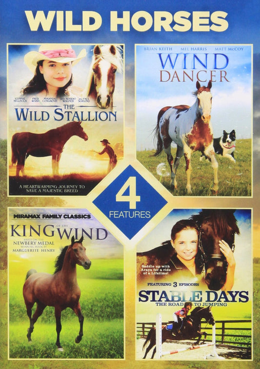 4-Film Wild Horses [DVD]