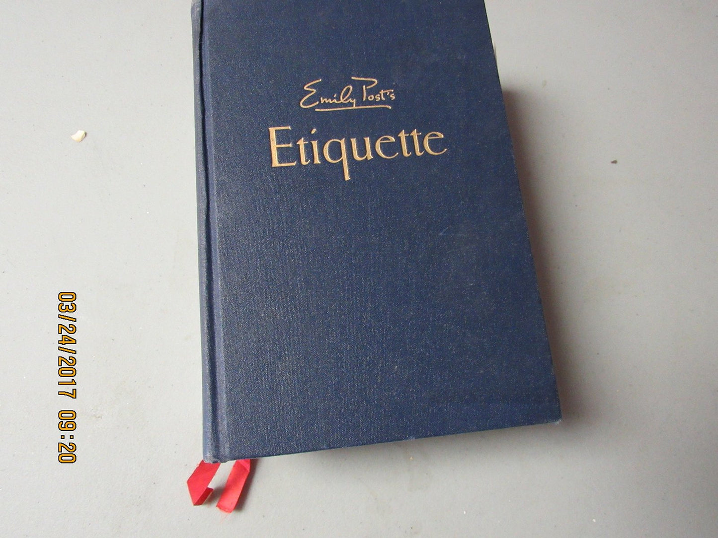 Etiquette : The Blue Book of Social Usage [Hardcover] Emily Post