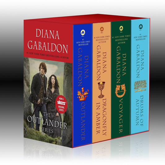 Outlander 4-Copy Boxed Set: Outlander, Dragonfly in Amber, Voyager, Drums of Aut