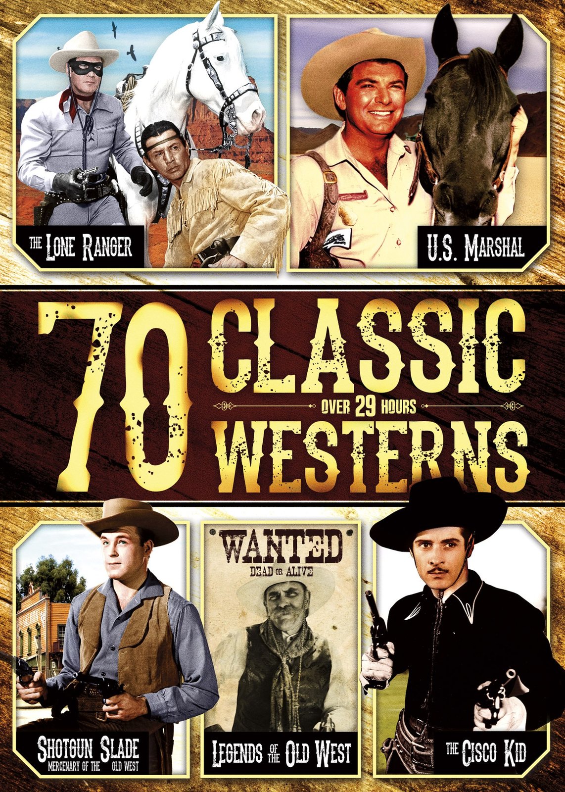 70-Classic Western Stories [DVD]